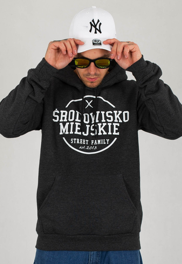 Bluza Środowisko Miejskie Theme grafitowa
