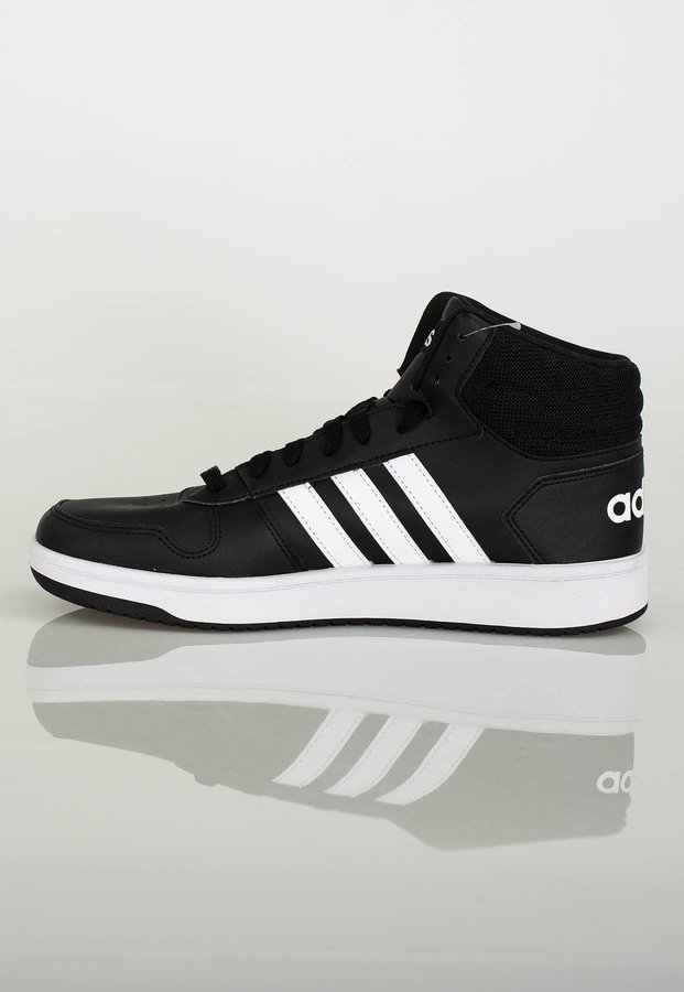 Buty Adidas Hoops Mid 2.0 BB7207 czarno białe