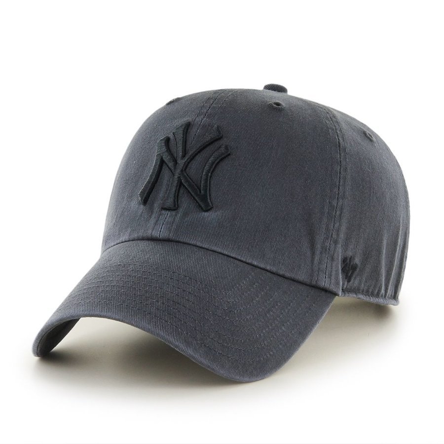 Czapka 47 Brand Clean Up MLB New York Yankees szara