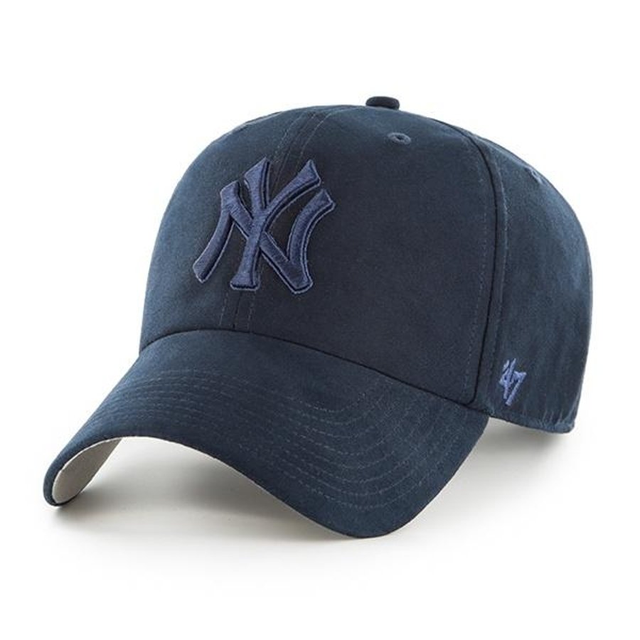 Czapka 47 Brand Clean Up Ultrabasic MLB New York Yankees granatowa