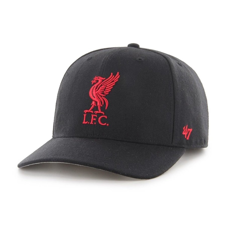 Czapka 47 Brand EPL Liverpool FC Cold Zone '47 MVP Snapback czarna