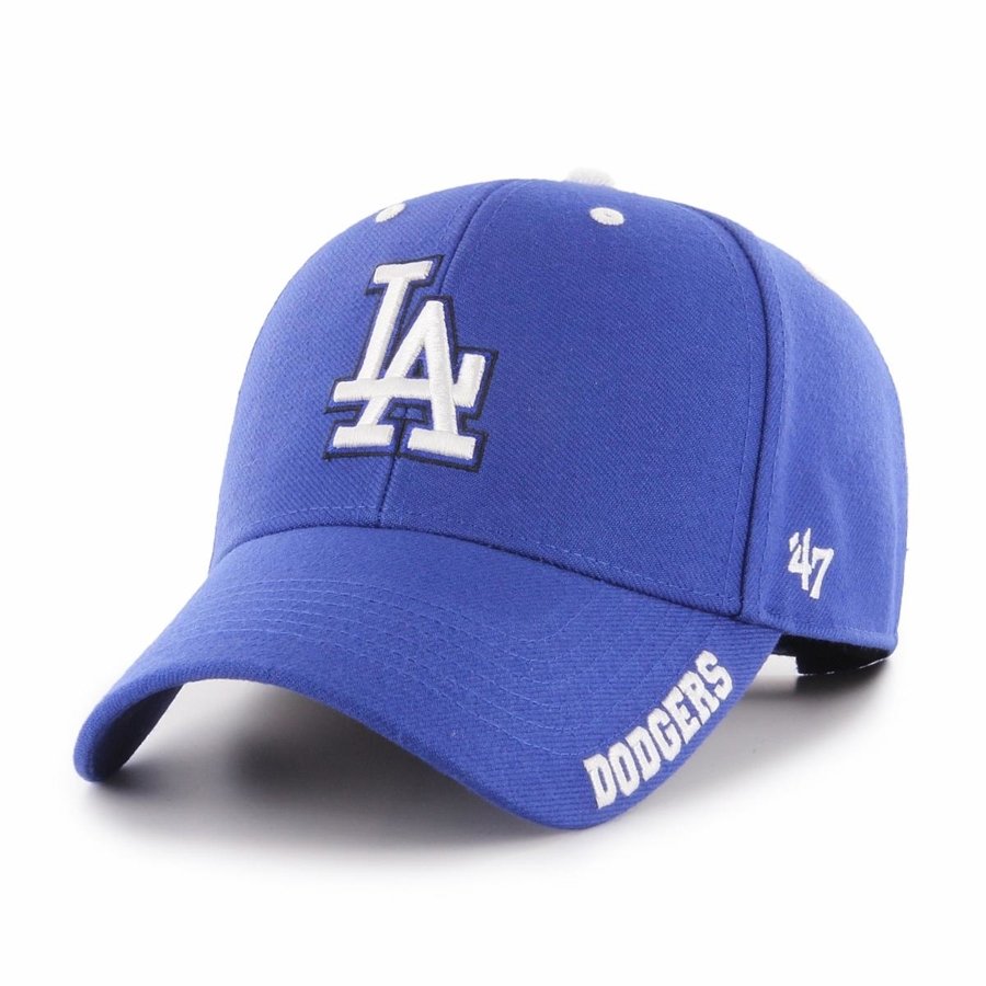 Czapka 47 Brand MLB Los Angeles Dodgers Defrost '47 MVP niebieska
