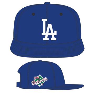 Czapka 47 Brand MLB Los Angeles Dodgers World Series Sure Shot '47 CAPTAIN BCWS-REPSS12WBP-RY88