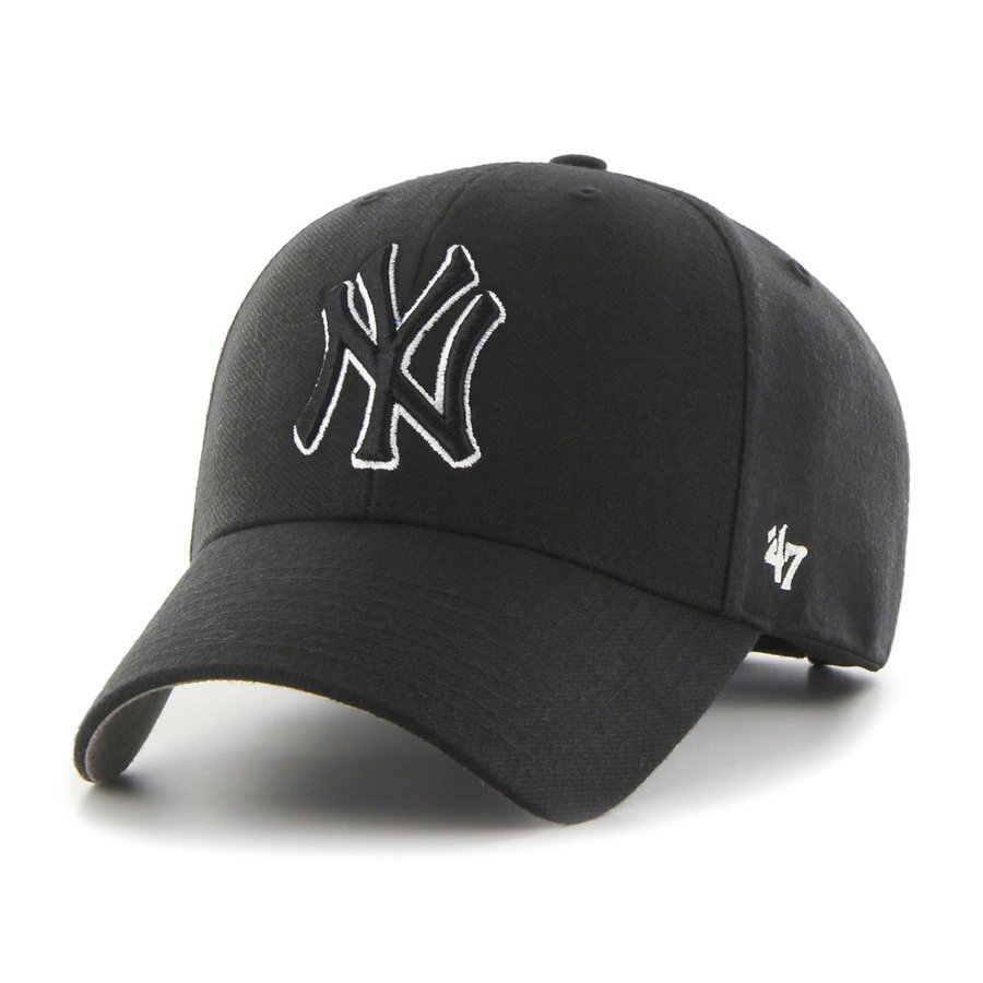 Czapka 47 Brand MLB New York Yankees '47 MVP Snapback czarna B-MVPSP17WBP-BKC