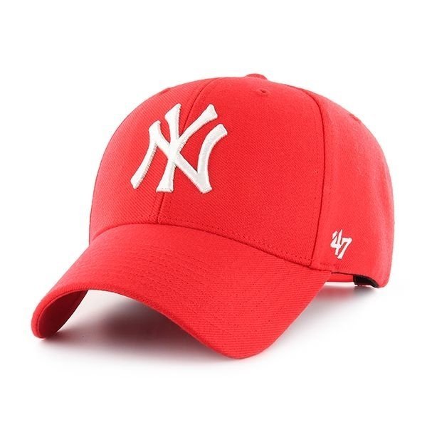 Czapka 47 Brand MLB New York Yankees '47 MVP Snapback czerwona