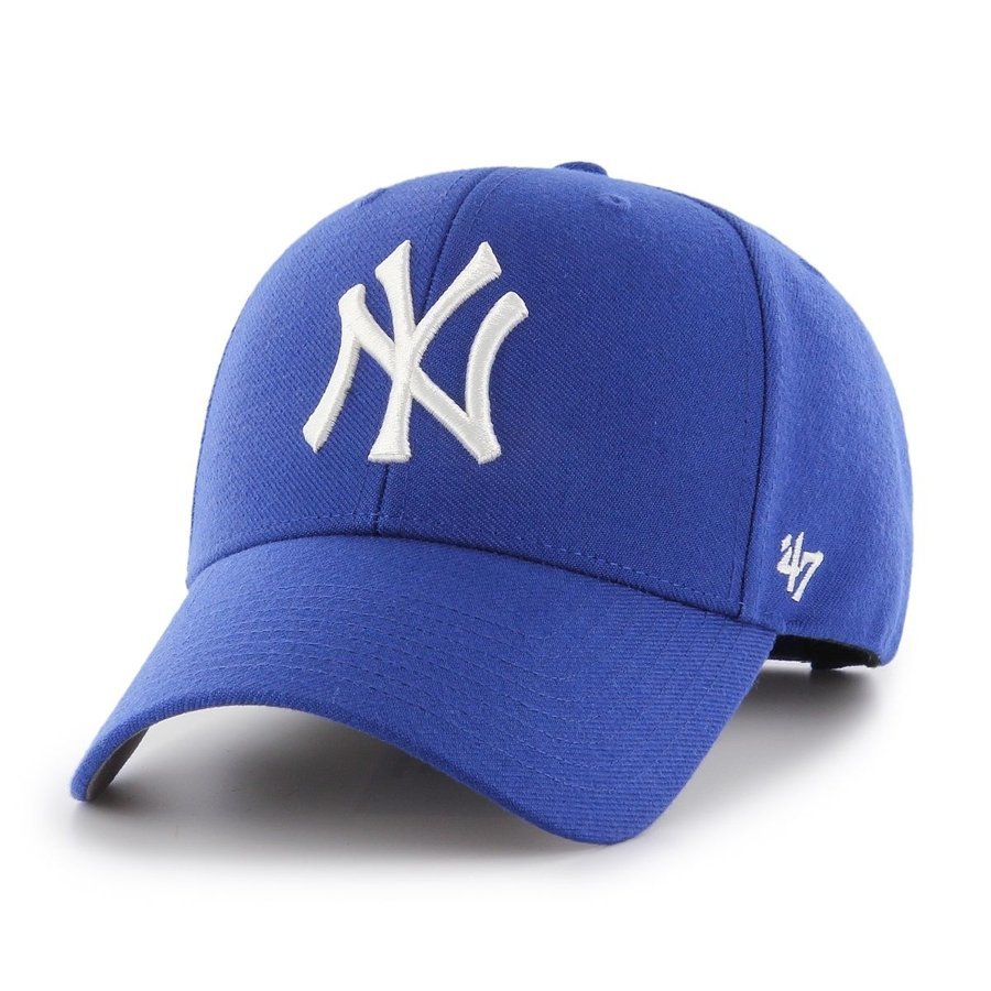 Czapka 47 Brand MLB New York Yankees '47 MVP Snapback niebieska