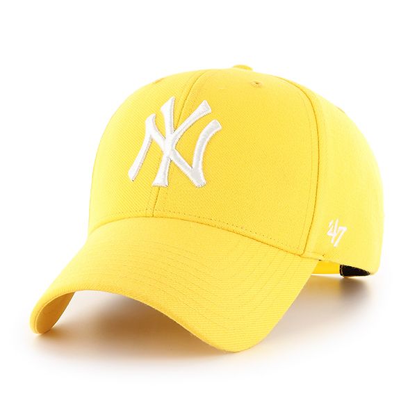 Czapka 47 Brand MLB New York Yankees '47 MVP Snapback żółta B-MVPSP17WBP-YE