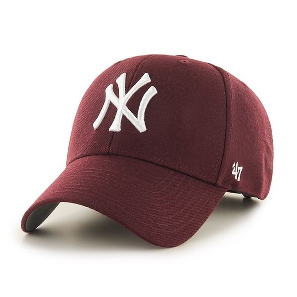 Czapka 47 Brand MLB New York Yankees '47 MVP bordowa