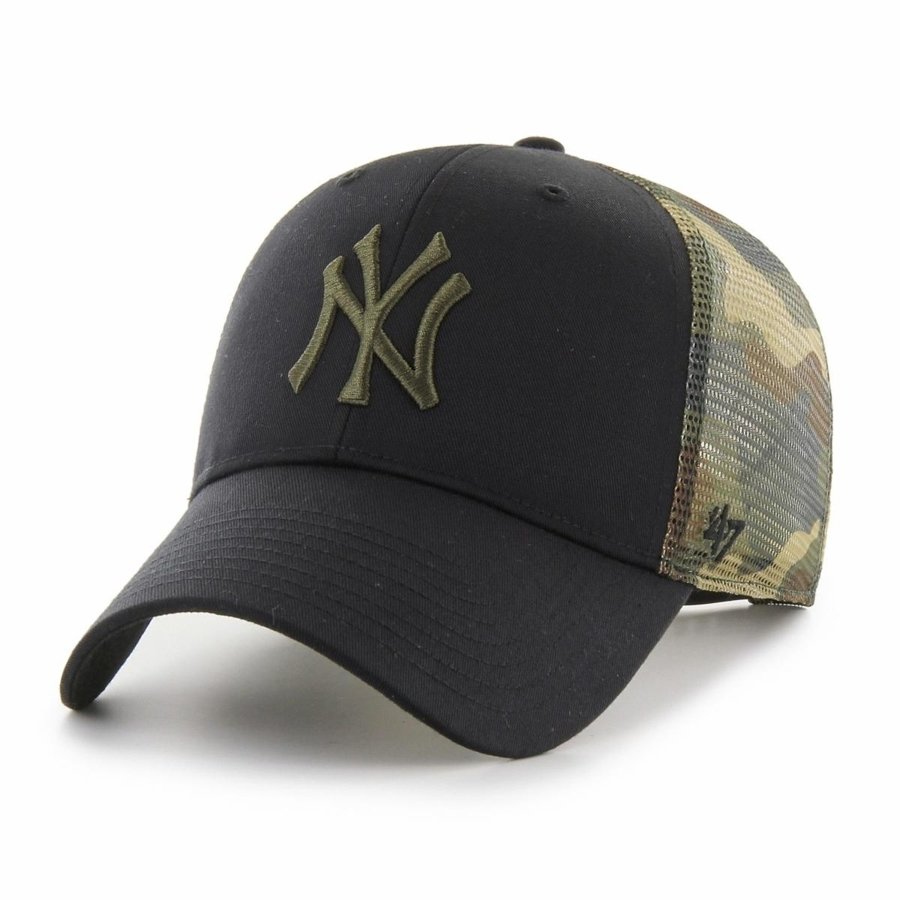 Czapka 47 Brand MLB New York Yankees Back Switch '47 MVP camo czarna