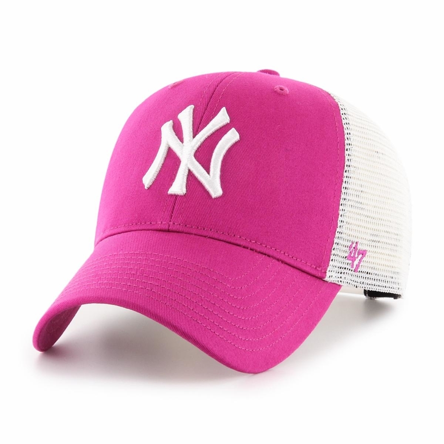 Czapka 47 Brand MLB New York Yankees Flagship '47 MVP różowa