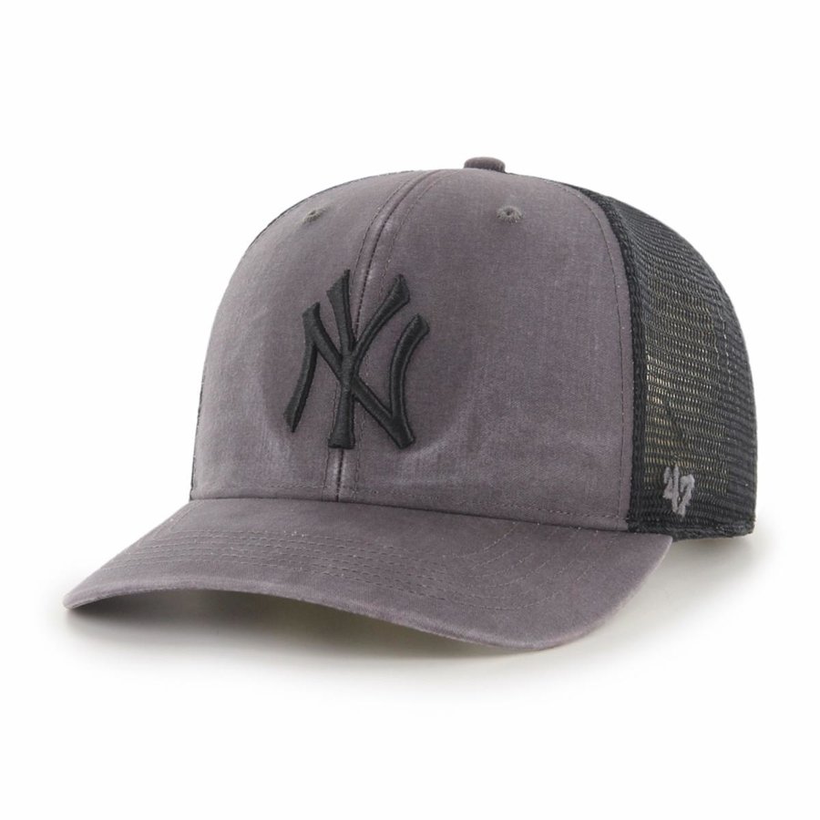 Czapka 47 Brand MLB New York Yankees Hudson Mesh '47 MVP DP szara