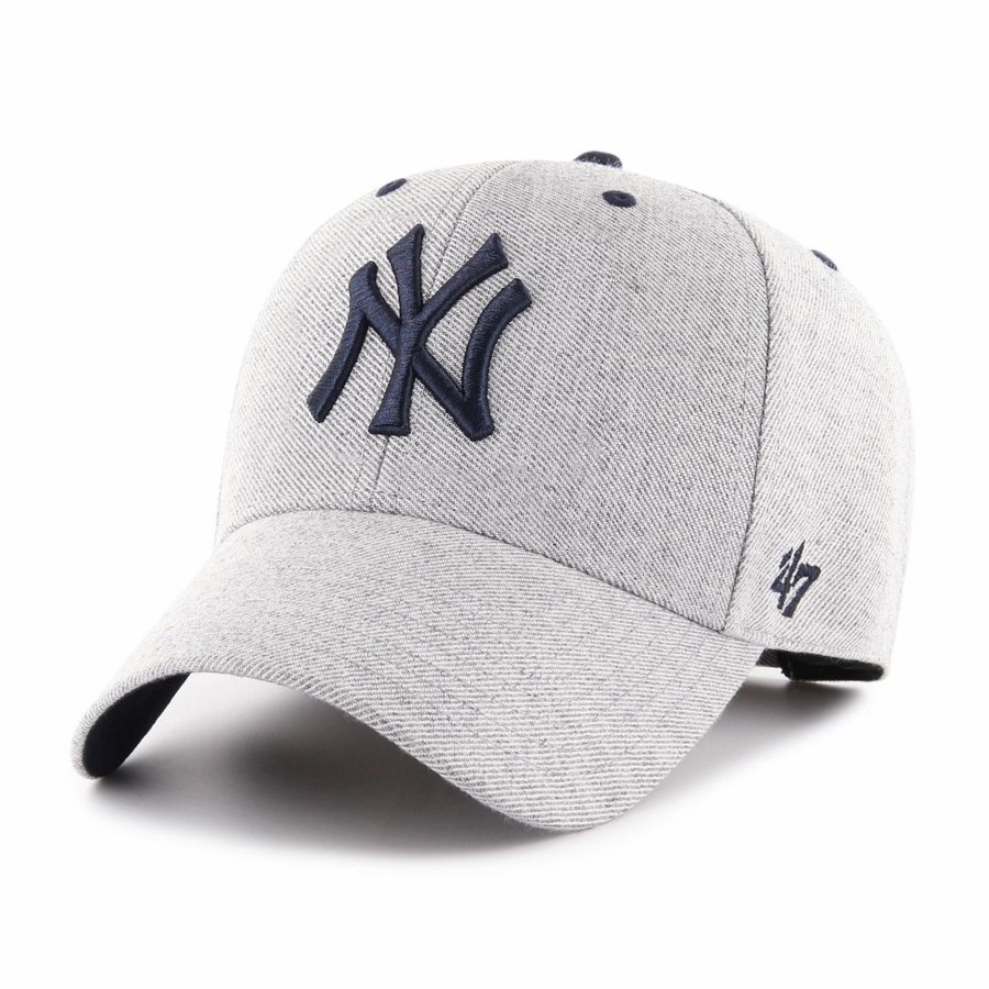 Czapka 47 Brand MLB New York Yankees Storm Cloud '47 MVP szara