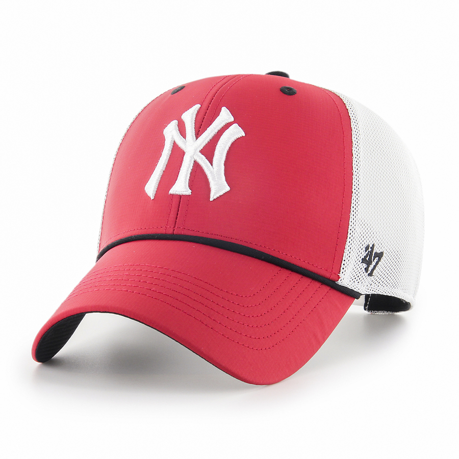 Czapka 47 Brand MLB New York Yankees brrr Mesh Pop ’47 MVP (B-BRPOP17BBP-RD)