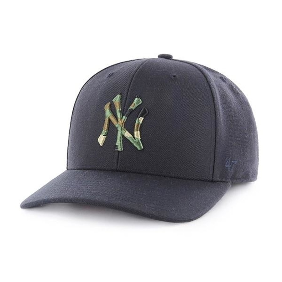 Czapka 47 Brand MVP Camfill MLB New York Yankees granatowa