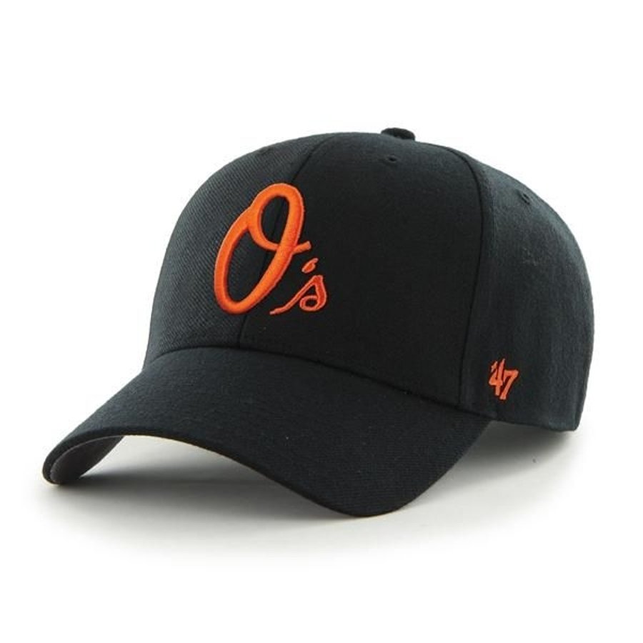 Czapka 47 Brand MVP MLB Baltimore Orioles czarna
