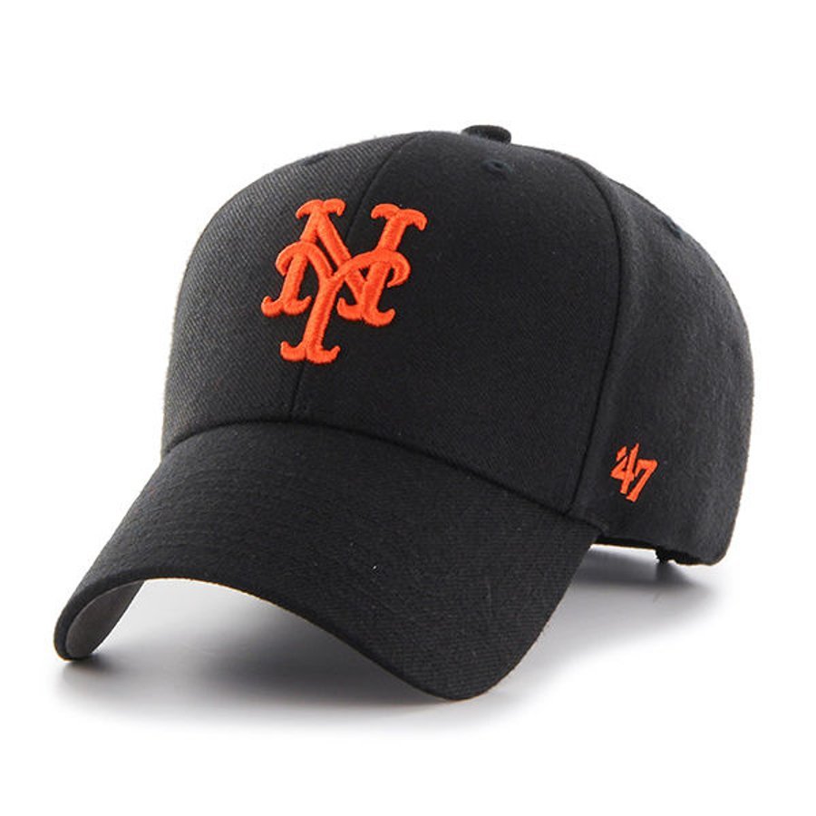 Czapka 47 Brand MVP MLB New York Mets czarna