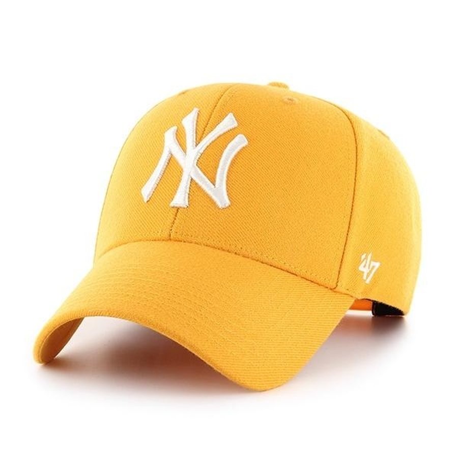Czapka 47 Brand MVP Snapback MLB New York Yankees złota
