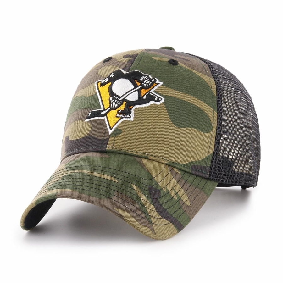 Czapka 47 Brand NHL Pittsburgh Penguins Camo Branson '47 MVP camo