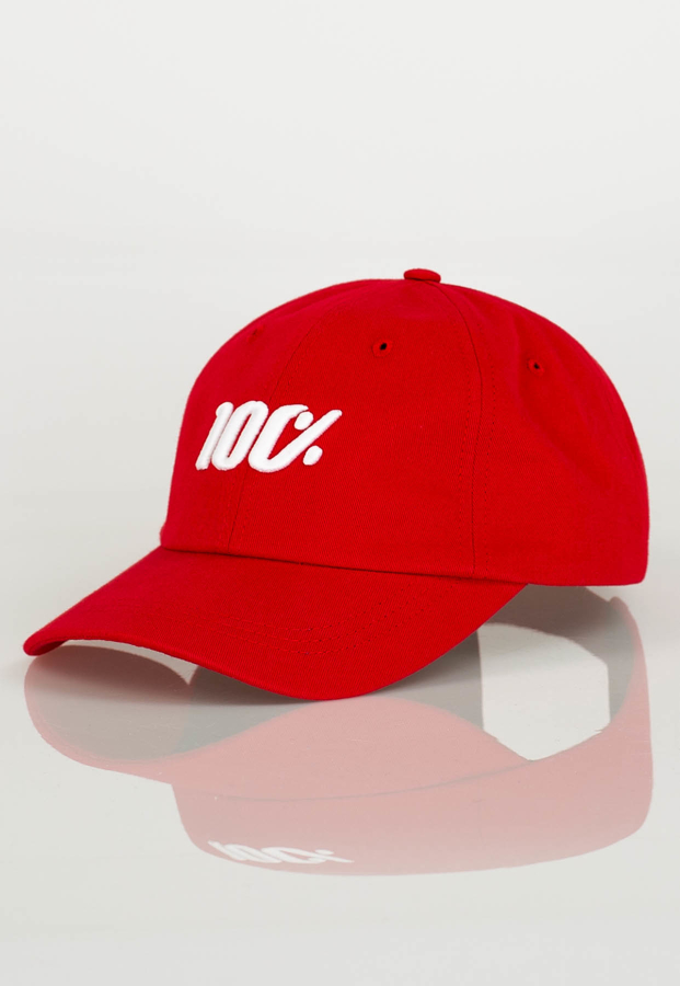 Czapka Baseball Stoprocent Daddys Hat 100 czerwona