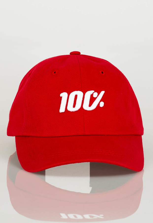 Czapka Baseball Stoprocent Daddys Hat 100 czerwona