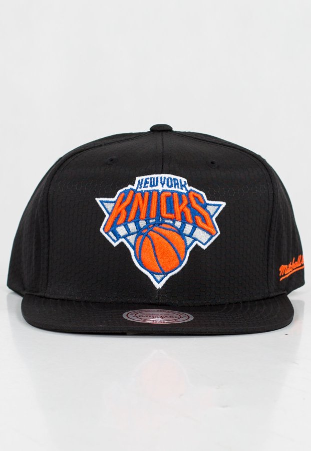 Czapka Snapback Mitchell & Ness NBA Black Riptop Honeycomb Knicks
