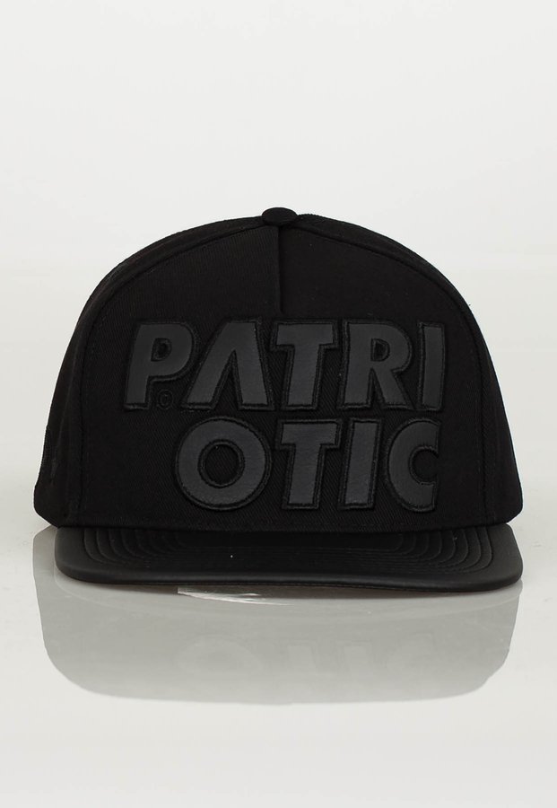 Czapka Snapback Patriotic CLS Leather czarna