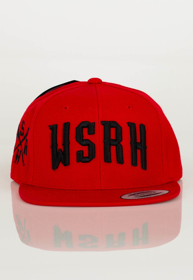 Czapka Snapback WSRH ARCH Logo czerwona