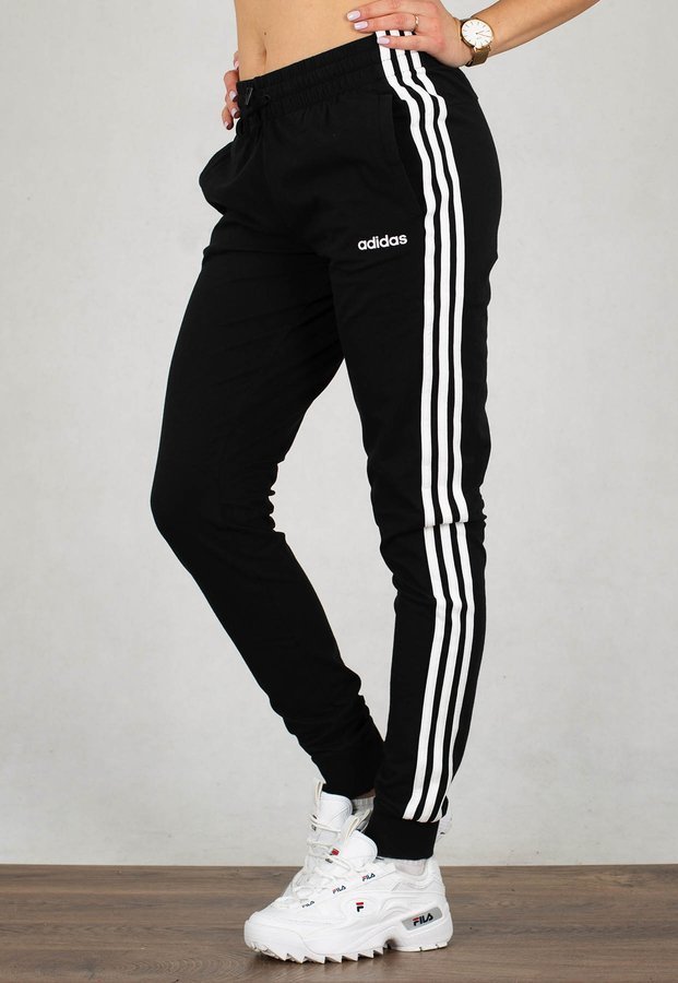 Dresy Adidas Essentials 3S Single Jersey Pant DP2377 czarne