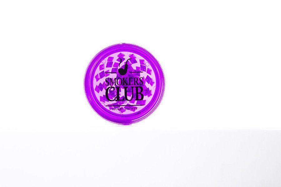 Grinder Diamante Wear 2-częściowy 'Smokers Club' fioletowy