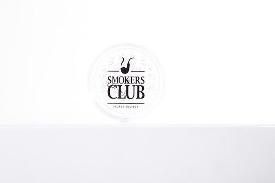 Grinder Diamante Wear 2-częściowy 'Smokers Club' przeźroczysty