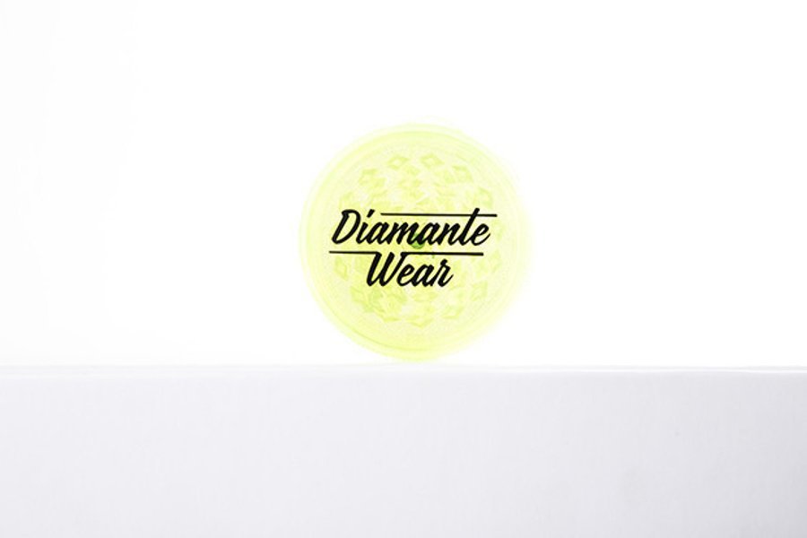 Grinder Diamante Wear 3-częściowy 'DW' żółty