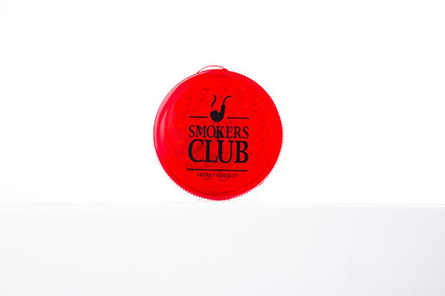 Grinder Diamante Wear 3-częściowy 'Smokers Club' czerwony