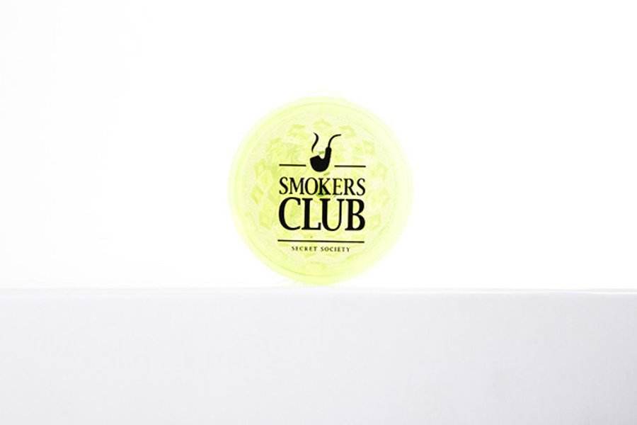 Grinder Diamante Wear 3-częściowy 'Smokers Club' żółty