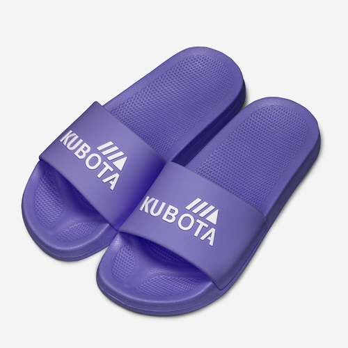 Klapki Kubota Basic purpurowe