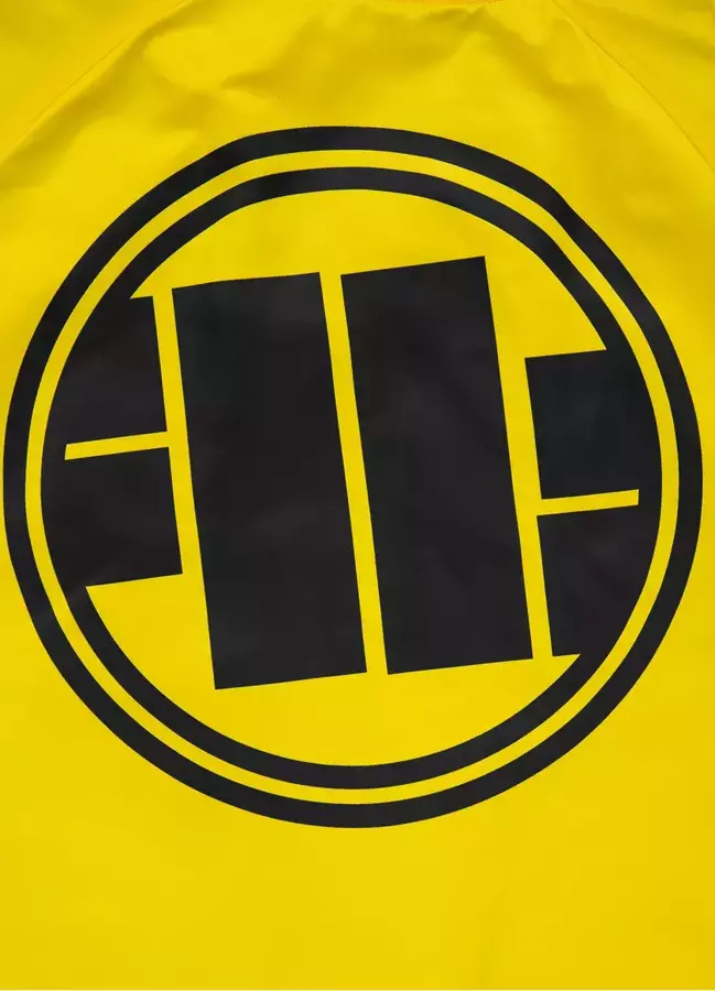 Kurtka Pit Bull Przejściowa Dwustronna Broadway Big Logo żółta