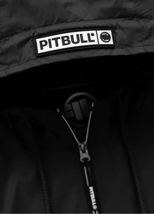 Kurtka Pit Bull Wiosenna Athletic Logo czarna
