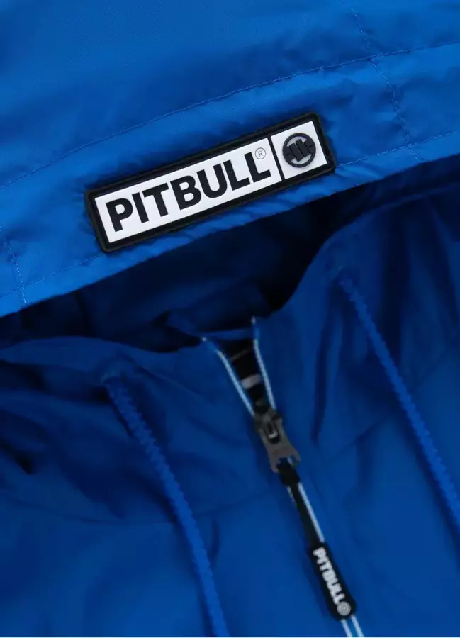 Kurtka Pit Bull Wiosenna Athletic Logo niebieska