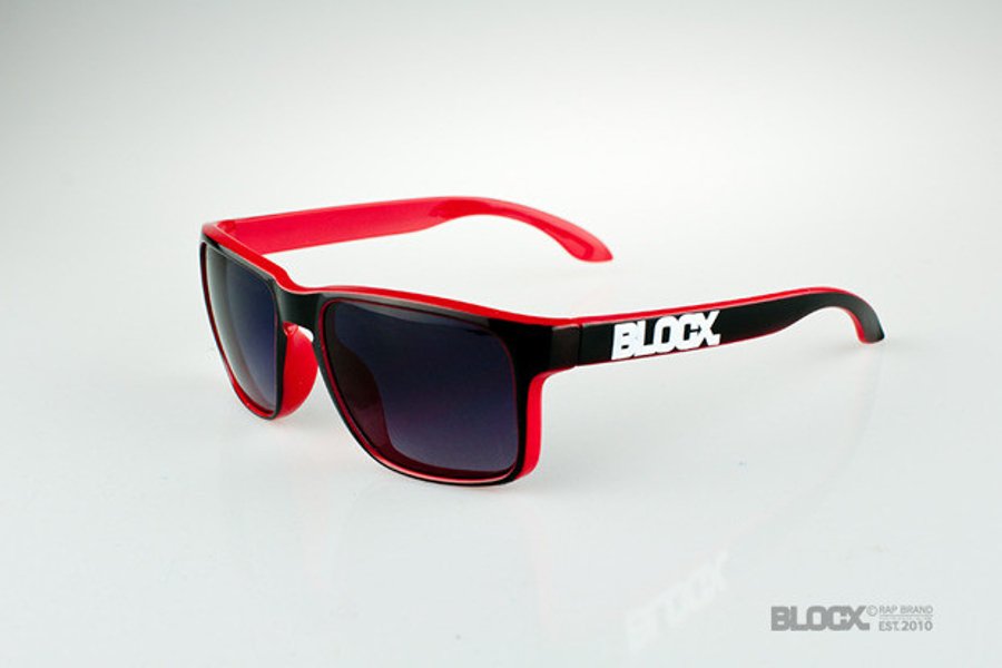 OUTLET Okulary Blocx Freestyle Black X Red 34