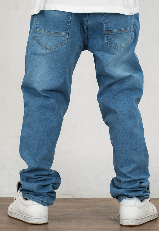 OUTLET Spodnie Croll Regular Jeans 6558 light blue