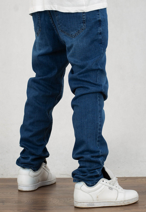 OUTLET Spodnie Croll Slim Jeans 6147 blue