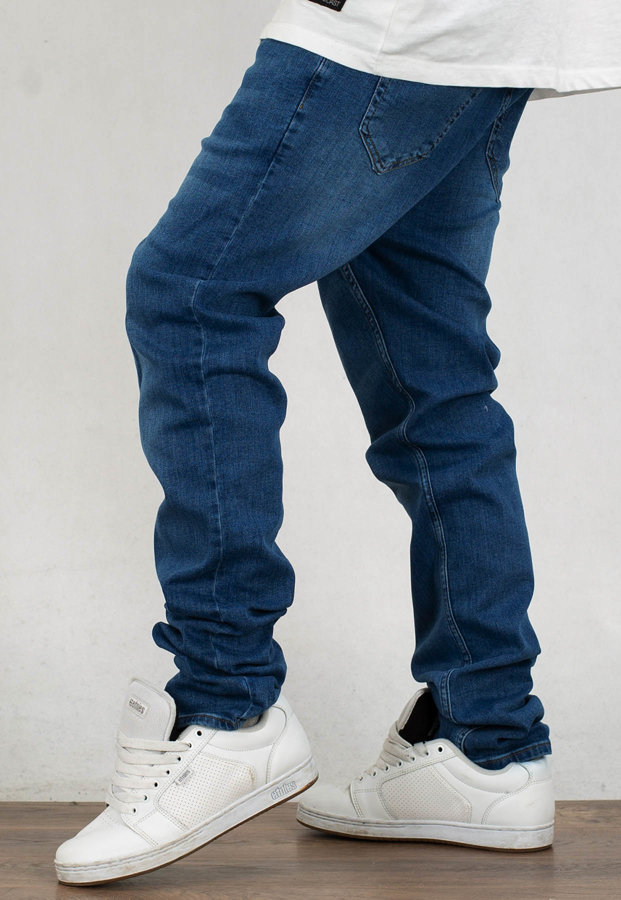 OUTLET Spodnie Croll Slim Jeans 6147 blue