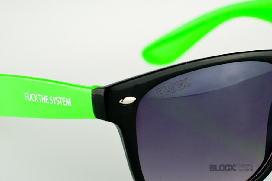 Okulary Blocx Black x Green 2014 39