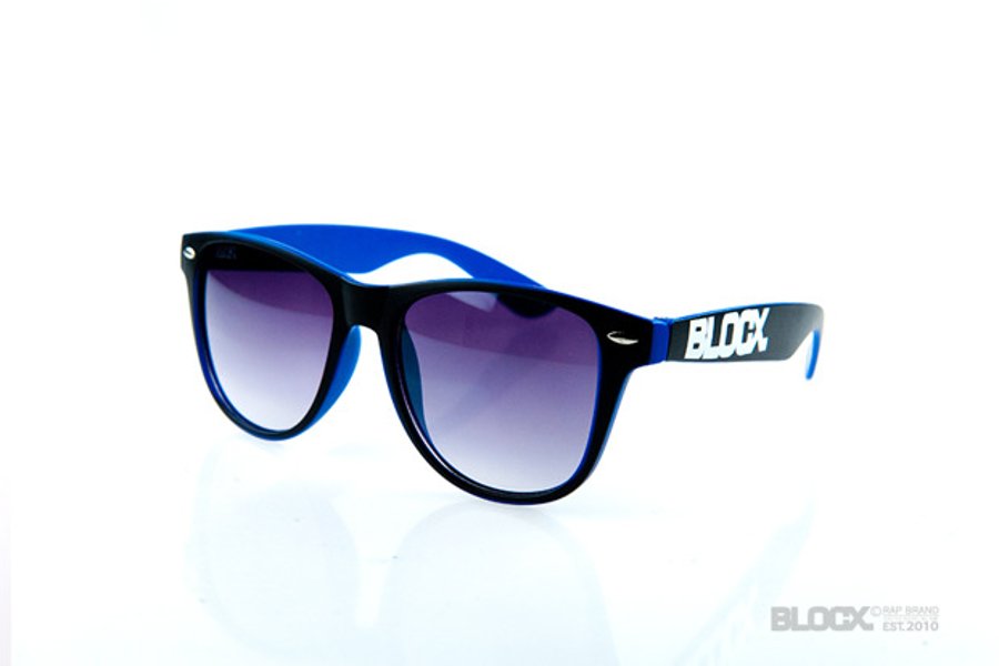 Okulary Blocx Circle Black x Blue 2015 67