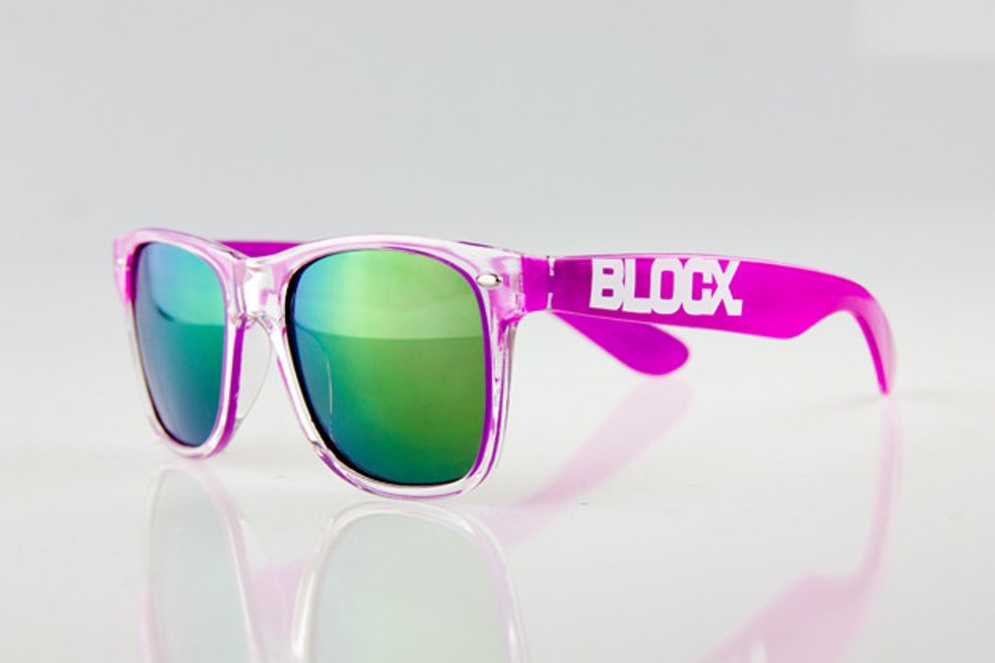 Okulary Blocx Clear x Purple 2014 47