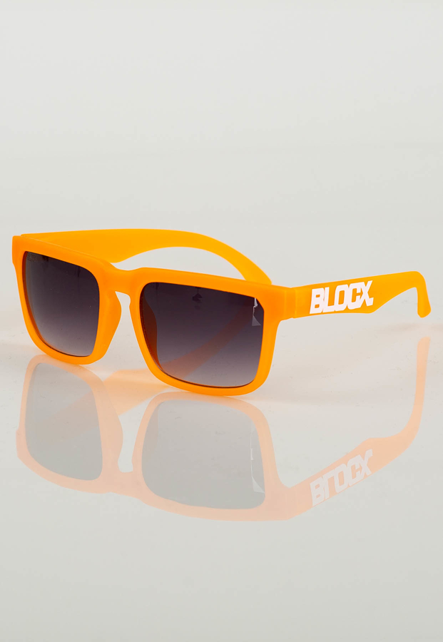 Okulary Blocx Freestyle 120 pomarańczowe