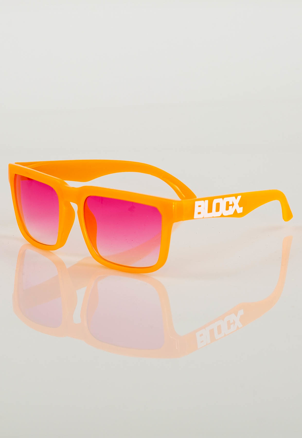 Okulary Blocx Freestyle 206 pomarańczowe