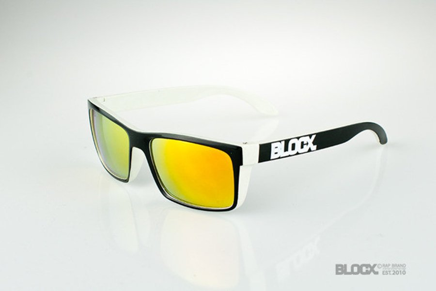 Okulary Blocx Slim X White Mirror 31