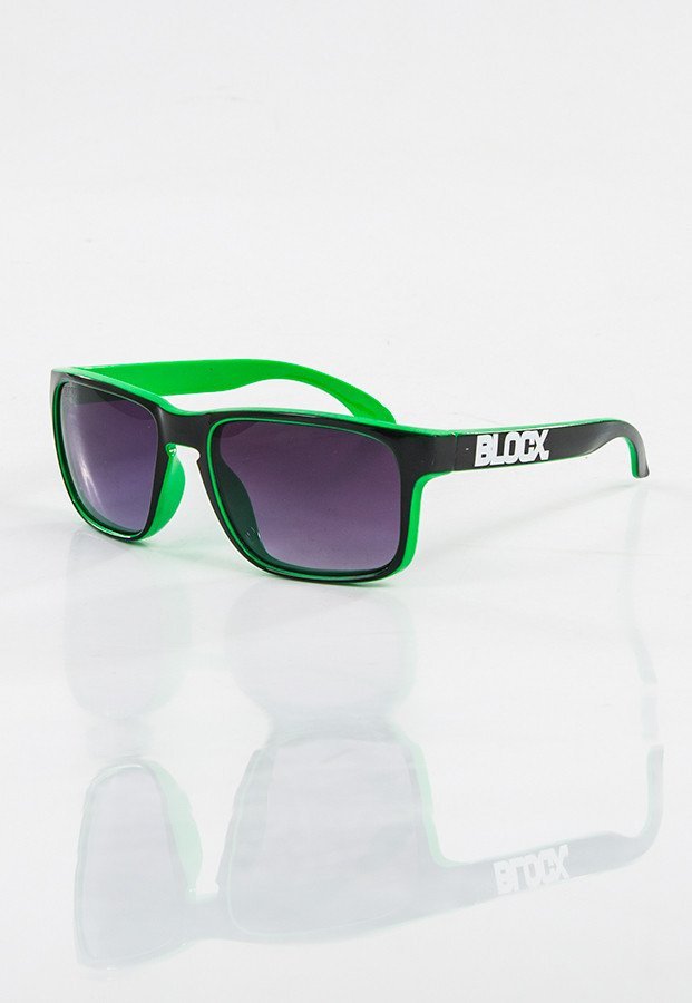 Okulary Blocx Slim x Green 01