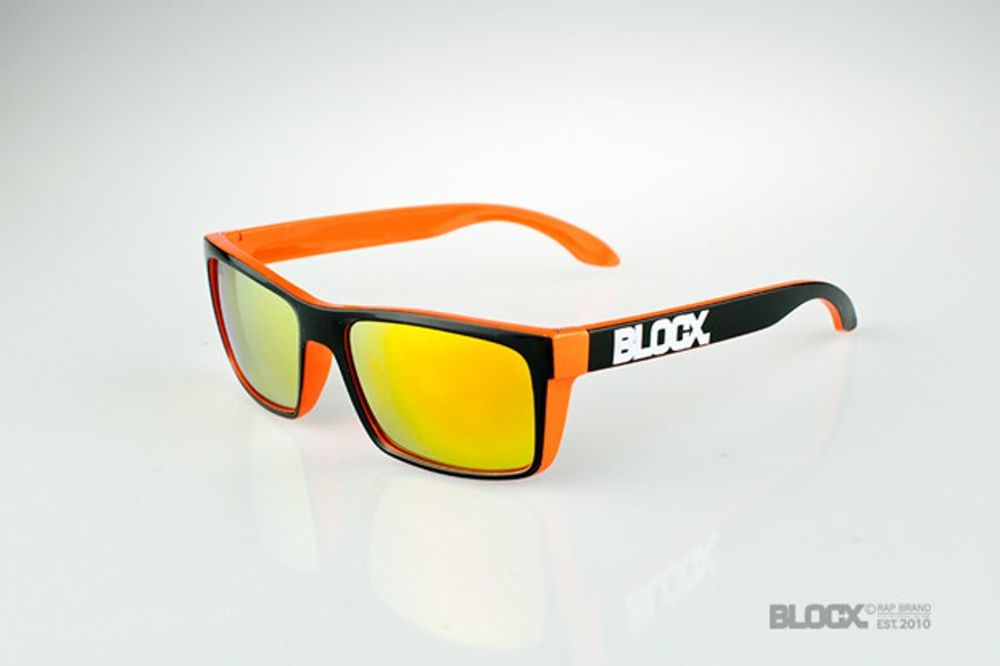 Okulary Blocx Slim x Orange Mirror 2015 50