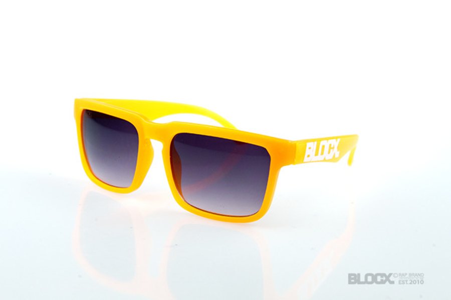 Okulary Blocx Square Neon Orange
